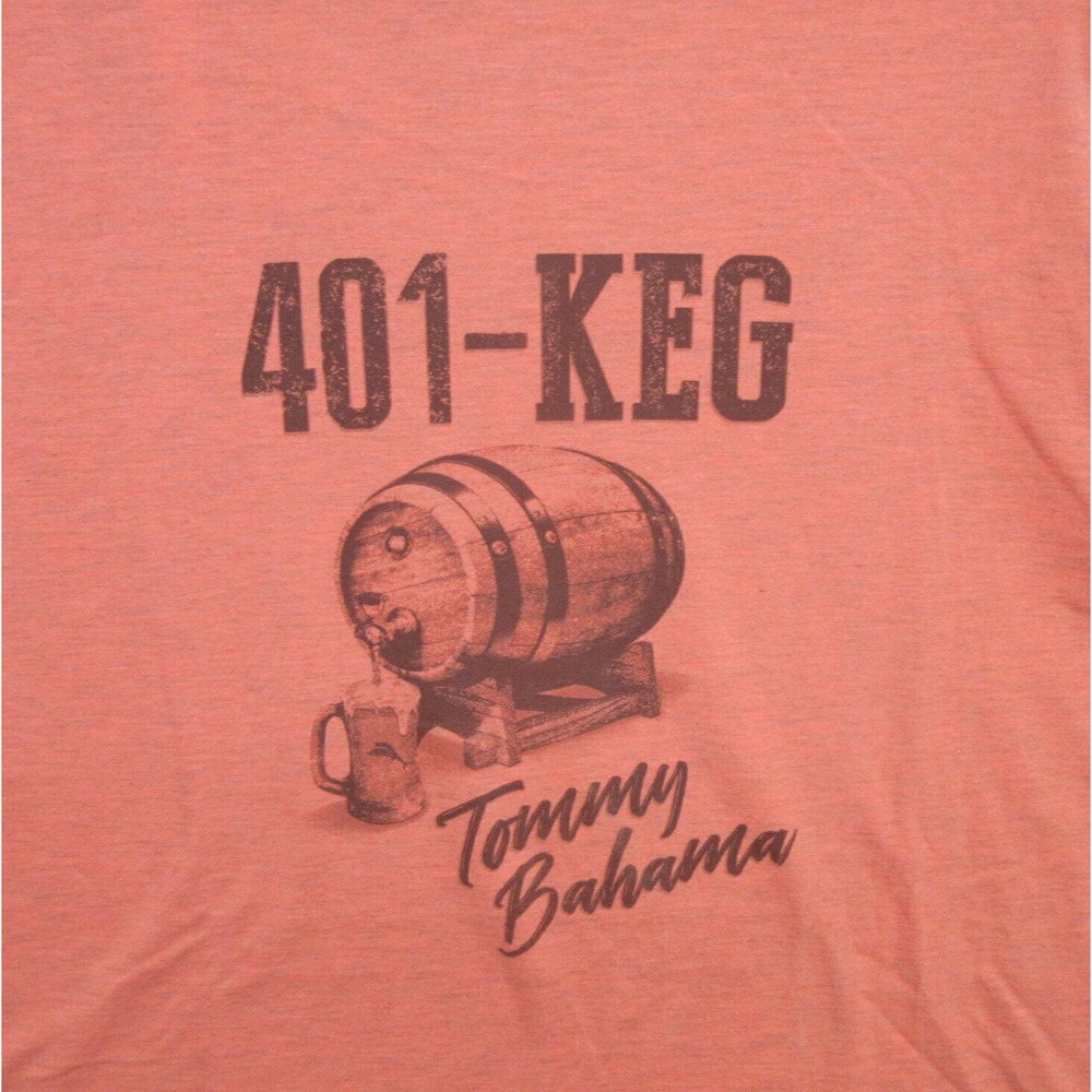 Tommy Bahama Mens T-Shirt Medium ST225306 401-Keg Tee Cotton Blend New